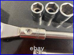 Snap On Eurotools 13 Pice 3/4 Drive Socket Set 22-50mm