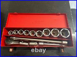 Snap On Eurotools 13 Pice 3/4 Drive Socket Set 22-50mm