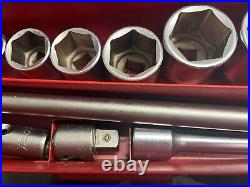 Snap On Eurotools 13 Pice 3/4 Drive Socket Set 22-50mm