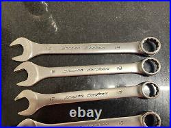 Snap On Eurotools Spanner Set 10mm To 19mm Ecxm10 To Ecxm19