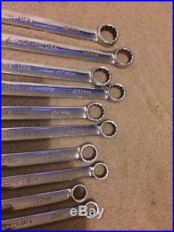 Snap On Flank Drive Spanners 10-19mm