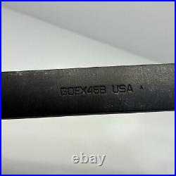 Snap On GOEX46B 1-7/16 Inch Combination Wrench Industrial Finish Mint USA