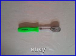 Snap On Green Hard Handle Screwdrivers, 1/4 Rachet, Trim Tool