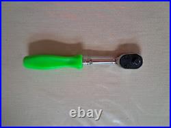 Snap On Green Hard Handle Screwdrivers, 1/4 Rachet, Trim Tool