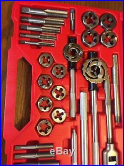 Snap On Large Application Tap And Die Sets Metric And Sae Tdm99117b Td9902b
