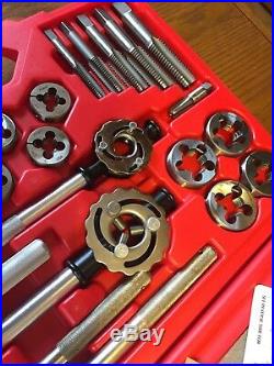 Snap On Large Application Tap And Die Sets Metric And Sae Tdm99117b Td9902b