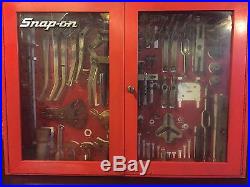 Snap On Master Interchangeable Puller Set with Tool Control Board & Wall Cabinet