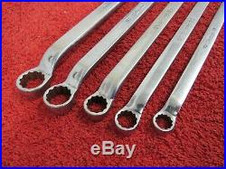 Snap On Metric 10 19 mm 15 Degree Offset Double Box End Wrench Set