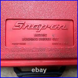 Snap On Metric Bushing Driver Set A261M