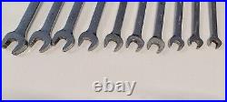 Snap On Metric Ratcheting Wrench Set SOEXRM710 10-19MM FLANK PLUS REVERSING