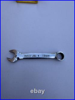 Snap On Midget Stubby Wrenches Set OXIM 10mm To 19mm 12 Point