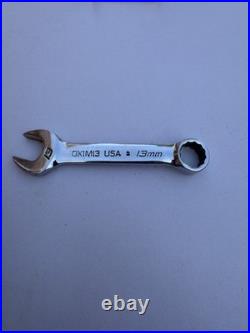 Snap On Midget Stubby Wrenches Set OXIM 10mm To 19mm 12 Point