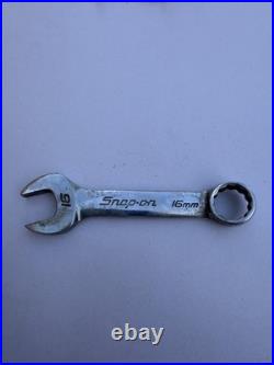 Snap On Midget Stubby Wrenches Set OXIM 10mm To 19mm 12 Point