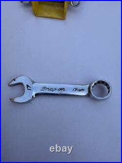 Snap On Midget Stubby Wrenches Set OXIM 10mm To 19mm 12 Point