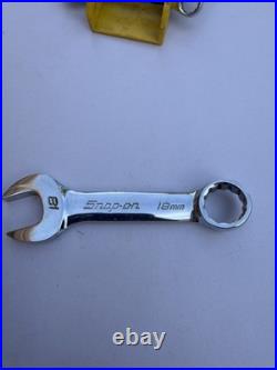 Snap On Midget Stubby Wrenches Set OXIM 10mm To 19mm 12 Point