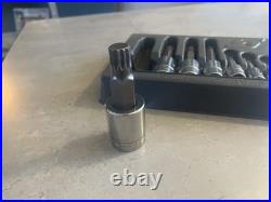 Snap On Multi Spline Torques Socket Set