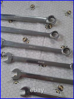 Snap-On OEXMOB 10 Piece Spanner Set 10mm To 17mm Metric Wrench Set