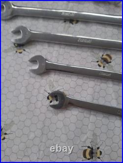 Snap-On OEXMOB 10 Piece Spanner Set 10mm To 17mm Metric Wrench Set