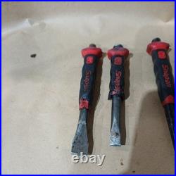 Snap-On PPCSG710 Soft Grip Punch and Chisel Set in storage tray