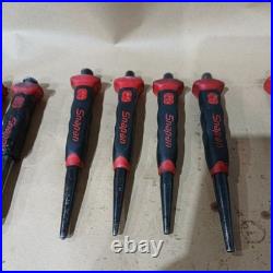 Snap-On PPCSG710 Soft Grip Punch and Chisel Set in storage tray