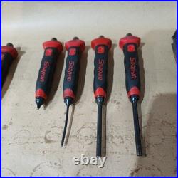 Snap-On PPCSG710 Soft Grip Punch and Chisel Set in storage tray