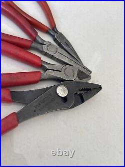 Snap On Plies and cutters 47ACP- 87BCP 96BCP + long nose pliers