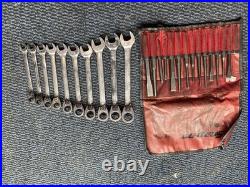 Snap-On Punch and Chisel Set PPC710BK & Blue Point Ratchet Spanner Set