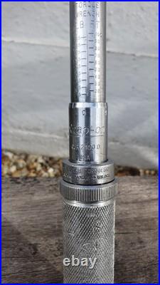 Snap On QJR-2100B 3/8? Drive Foot/Pounds/NM Torque Wrench Snap On QJR-2100B 3/8? Drive Foot/Pounds/NM Torque Wrench