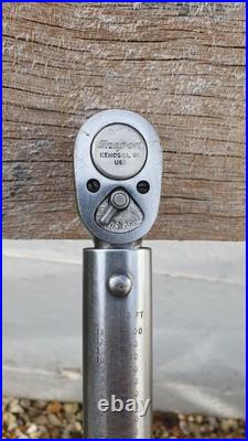 Snap On QJR-2100B 3/8? Drive Foot/Pounds/NM Torque Wrench Snap On QJR-2100B 3/8? Drive Foot/Pounds/NM Torque Wrench