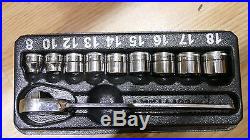 Snap On RAF80 Low Profile Socket Set MINT CONDITION