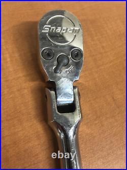 Snap-On SHLF80A 1/2 Drive Long Handle Flex-Head Ratchet