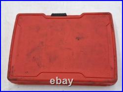 Snap On Screw Extractor Set REX15B 15 Piece Hexagonal Head Multi Spline Set Used