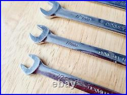 Snap-On Set of 14 Combination Spanner 12-Point Metric Flank Drive 6mm 19mm