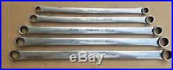 Snap-On Set of 5 XDHFM Long Double Box End Combination Metric Wrenches 10 19mm