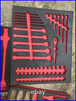 Snap On Socket And Spanner Foam Insert Storage Trays Job Lot