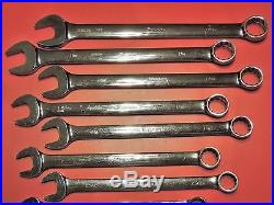 Snap On Standard 1/4 1 5/16 Combination Wrench Set