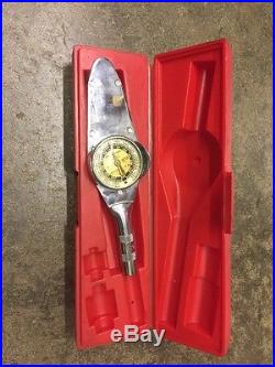 Snap On TORQOMETER TER25A 3/8 Drive Torque Wrench 300 In Lb 3400 Ncm 10 OAL