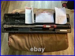 Snap On Techangle ATECH3F300RB 1/2 Drive Electronic Digital Torque Wrench