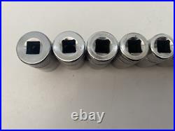 Snap On Tool 3/8 Semi Deep Flank Drive Socket Set 6-20mm 6pt Missing 13mm