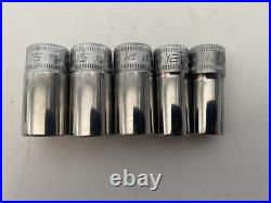 Snap On Tool 3/8 Semi Deep Flank Drive Socket Set 6-20mm 6pt Missing 13mm