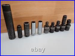 Snap On Tool Lot Sockets and Chisels