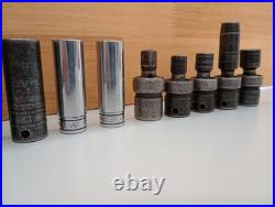 Snap On Tool Lot Sockets and Chisels