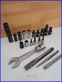 Snap On Tool Lot Sockets and Chisels