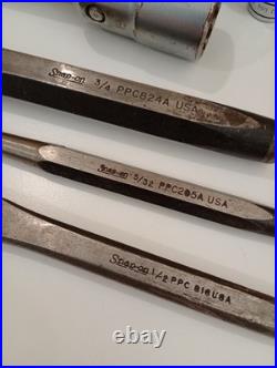 Snap On Tool Lot Sockets and Chisels