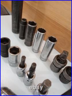 Snap On Tool Lot Sockets and Chisels