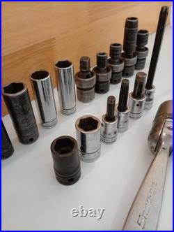 Snap On Tool Lot Sockets and Chisels