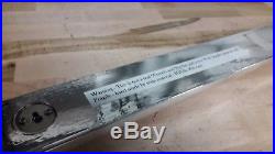 Snap-On Tool Wall Display Wrench 46-1/2L Hand made by Resin Method