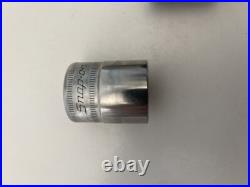 Snap On Tools 3/8 Shallow Flank Drive Socket Set 6-20mm 6pt Missing 15mm 14pc