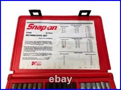 Snap On Tools 48-Piece Thread Restoring Fractional Metric Rethreading Set RTD48