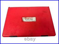 Snap On Tools 48-Piece Thread Restoring Fractional Metric Rethreading Set RTD48